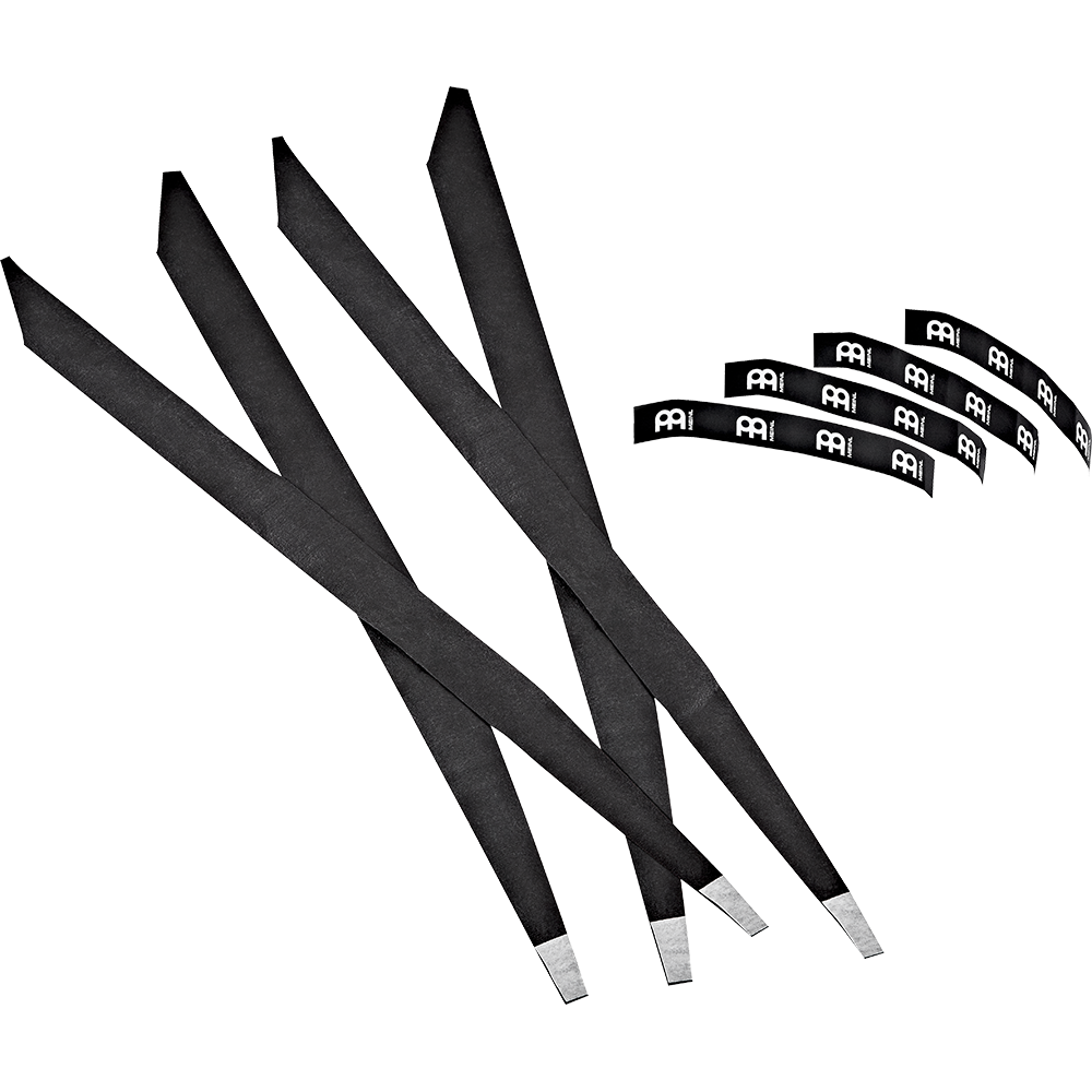 color negro antideslizante Baquetas con cinta adhesiva de aplicación agarre cómodo Meinl Stick & Brush SB502 